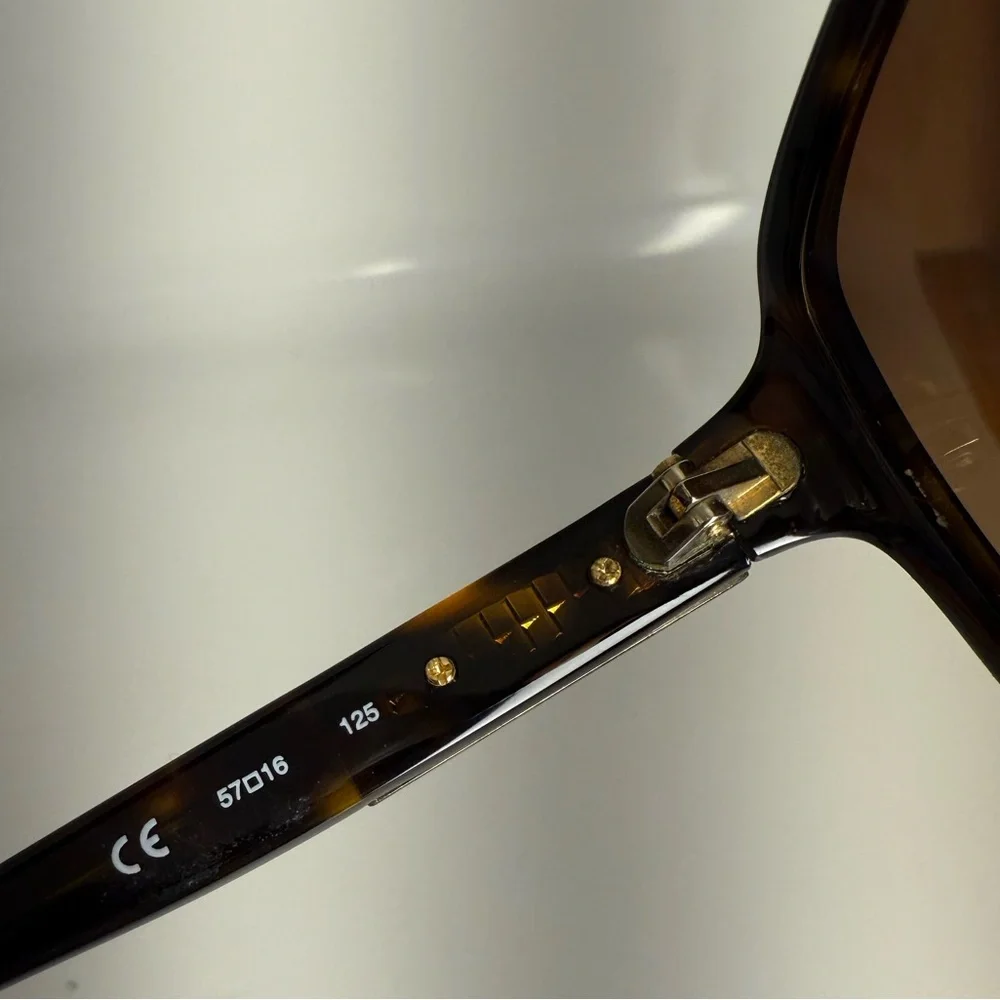 Michael Kors Tortoiseshell Brown Gradient Lens Sunglasses